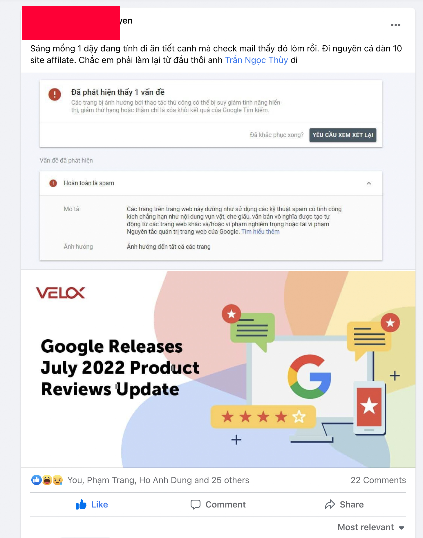 Ảnh từ Facebook của học viên Ảnh từ Facebook của học viên