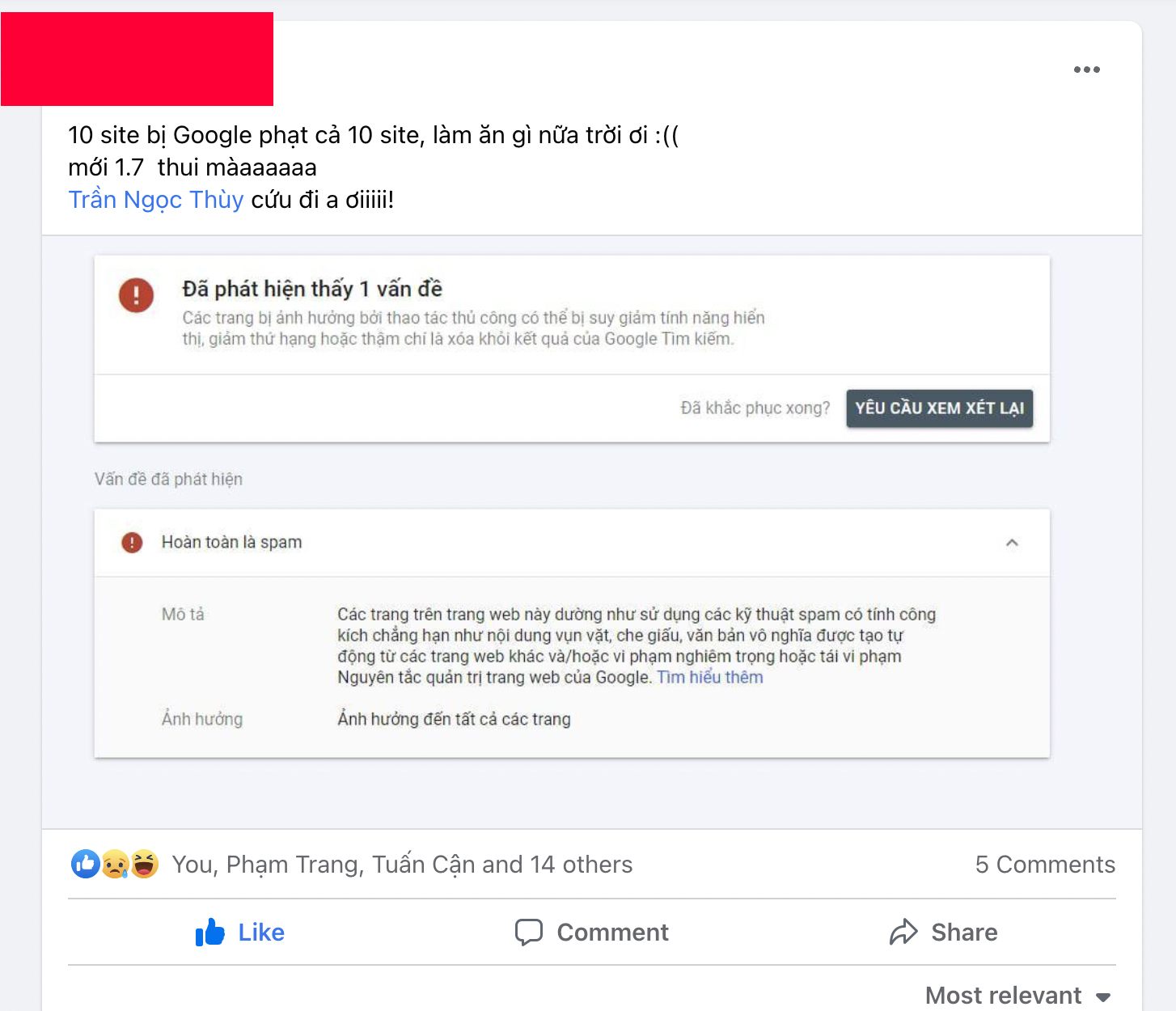 Ảnh từ Facebook của học viên Ảnh từ Facebook của học viên